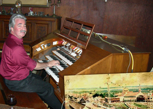 Rogers Organ at Rubel Castle, from Madison Square Garden